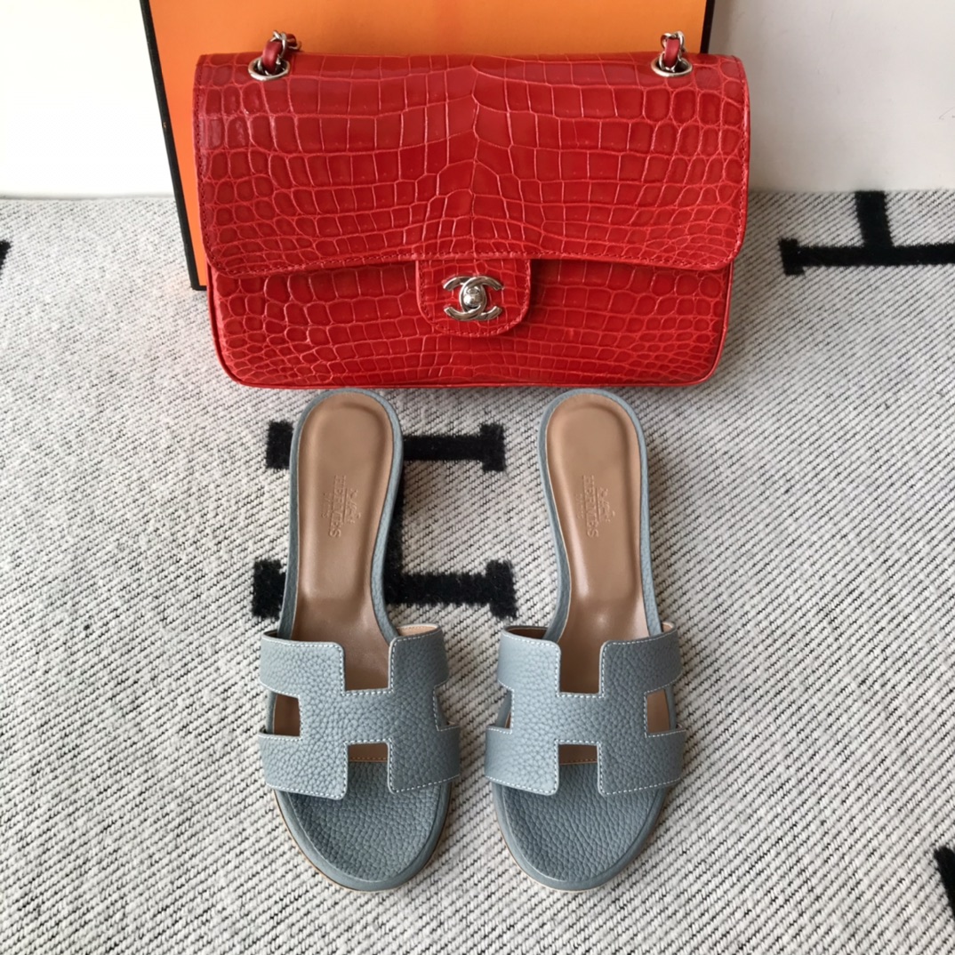 에르메스 올수공 오아시스 슬리퍼 샌들 토고 10